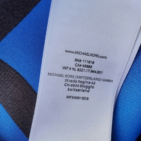 Michael Michael Kors blue blouse M..XL - Picture 13 of 14